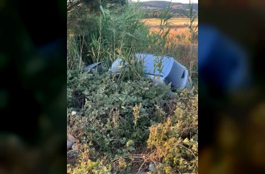 Balıkesir’de sürücü direksiyon hakimiyetini kaybetti; 1 yaralı 