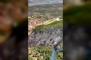 Balıkesir’deki orman yangını kontrol altına alındı 