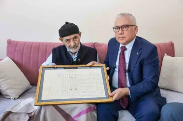 Balkan Harbi’nde kaybolan mektup, 113 yıl sonra Sivaslı aileye ulaştırıldı
