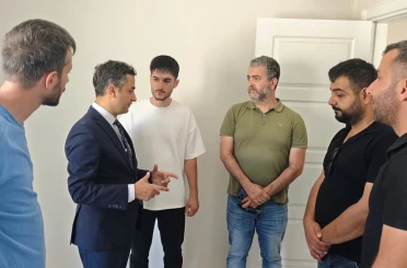 Ballıöz Mahallesi’nde köy konutlarınca çalışmalar sürüyor 