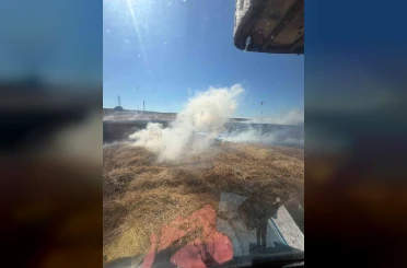 Bandırma’da çıkan anız yangını söndürüldü 
