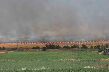 Bandırma’da korkutan yangın 