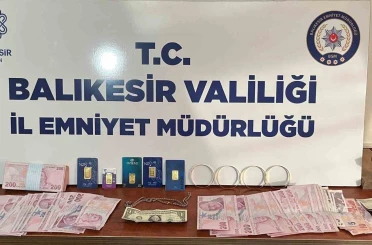 Bandırma’da sahte altın dolandırıcılarına geçit yok: 3 gözaltı 