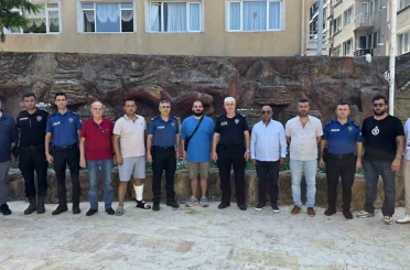 Bandırmaspor taraftarlarıyla güvenlik toplantısı düzenlendi