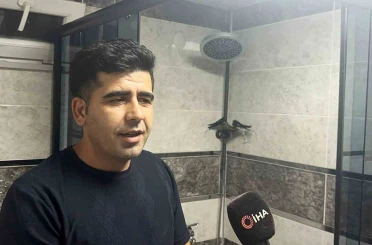 Banyoyu yuva yaptılar: Kırlangıçlar 7 yıldır evin misafiri 