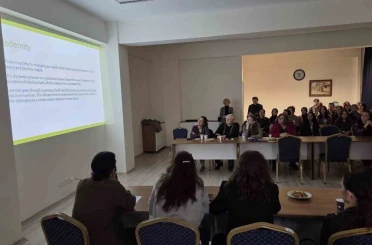 BARÜ’de Ukrayna Lviv Ivan Franko Ulusal Üniversitesi iş birliğinde uluslararası panel düzenlendi 