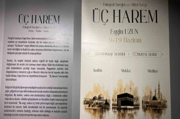 Başakşehir’de ‘Üç Harem: Mekke Medine Kudüs’ sergisi sanatseverlerle buluştu 
