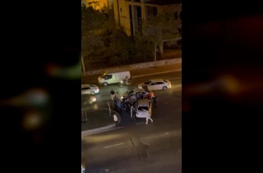 Başakşehir’de yol verme kavgası: Biri kaçtı, diğeri kovaladı 