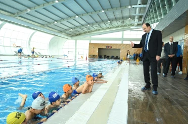 Başkan Altay: “Hedefimiz 31 ilçemizin tamamında öğrencilere yüzme öğretmek”