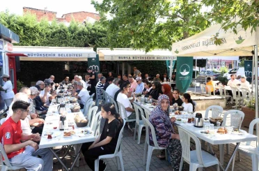Başkan Aydın mahalle buluşmalarını Alemdar’da sürdürdü 