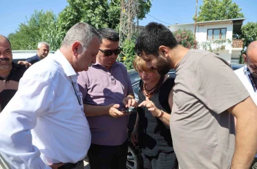 Başkan Balaban’dan mahalle mesaisi 
