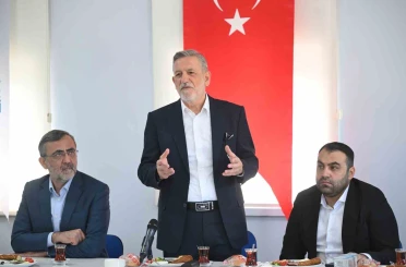 Başkan Burkay’dan terminalde önemli buluşma 