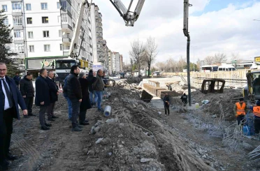 Başkan Büyükkılıç, 300 milyon TL’lik katlı kavşak projesini yerinde inceledi 