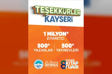 Başkan Büyükkılıç: "Kitap Fuarı’nda 1 milyona yakın kitapseveri buluşturduk" 