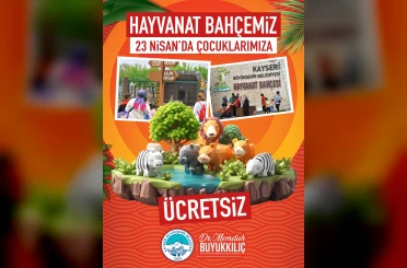 Başkan Büyükkılıç’tan çocuklara ‘23 Nisan’ jesti 