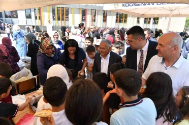 Başkan Büyükkılıç’tan okullardaki bahar coşkusuna yakın ilgi 