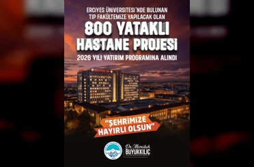 Başkan Büyükkılıç’tan ’yeni hastane’ açıklaması 