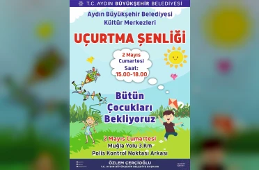 Başkan Çerçioğlu çocukları uçurtma şenliğine davet etti 