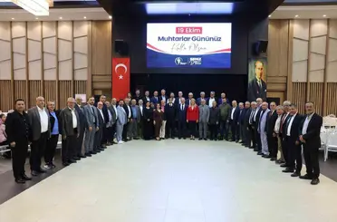 Başkan Doğan muhtarlar ile bir araya geldi
