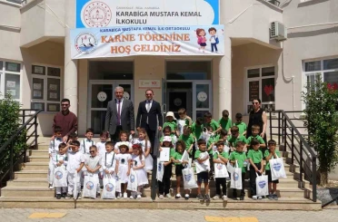Başkan Elbi sözünü tuttu, Karabiga’da çocuklar çok mutlu oldu 