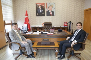 Başkan Eyüp Kahveci’den protokol ziyaretleri 