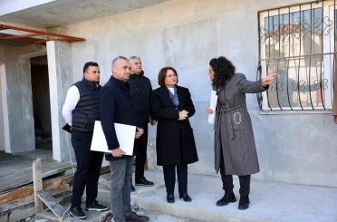 Başkan Gençay, Özel Çocuklar Oyun Evi’ndeki çalışmaları yerinde inceledi 