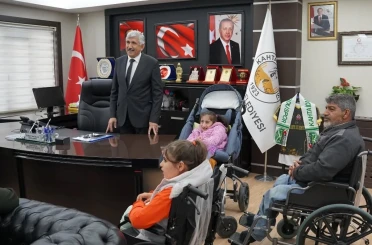 Başkan Hallaç: "Engelli Kardeşlerimizin Her Zaman Yanındayız" 