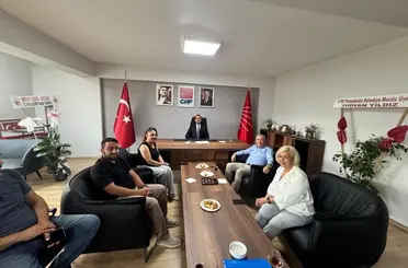Başkan Kepenek, CHP Denizli İl Başkanı Oran’a ziyaret etti
