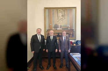 Başkan Özdoğan’dan Elitaş’a ziyaret 