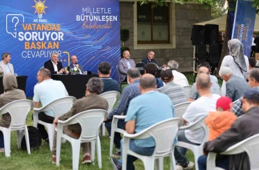 Başkan Pekyatırmacı Şeyh Şamil ve Mehmet Akif mahallelerinde vatandaşların sorularını cevapladı