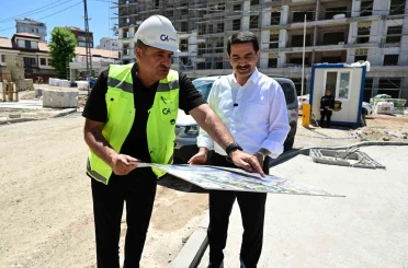 Başkan Taşkın rezerv alanında incelemede bulundu 