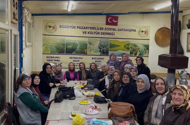Başkan Tekin: "Kadın dayanışmasıyla Pazaryeri daha güçlü" 