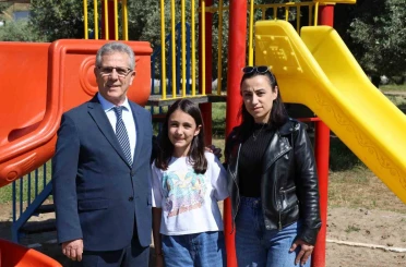 Başkan Tetik, 11 yaşındaki Simay’ın talebine kayıtsız kalmadı 