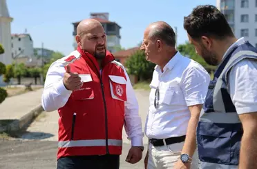 Başkan Türkel: "Yol sorununu tamamen çözene kadar sahadayız"
