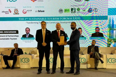 Başkan Ülken, Pakistan’da AYTO’yu temsil etti 