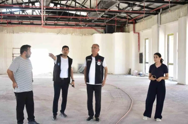 Başkan Yapar, Antakya’daki yatırımları inceledi 