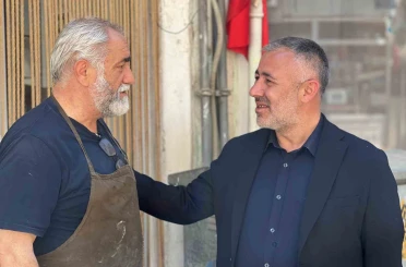Başkan Yıldırım esnafla buluştu 