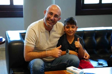 Başkan Zencirci’den minik Çınar’a anlamlı destek 