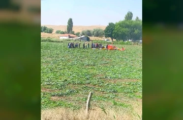 Başkentte eğitim helikopteri düştü: "2 yaralı" 