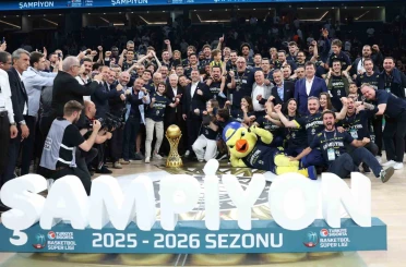Basketbol Süper Ligi’nde şampiyon Fenerbahçe 