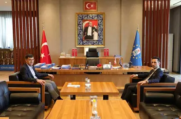 Başsavcı Kılıç ile Başkan Kahveci bir araya geldi
