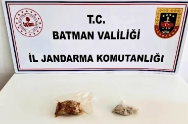Batman’da jandarmadan 34 milyon liralık uyuşturucu darbesi 
