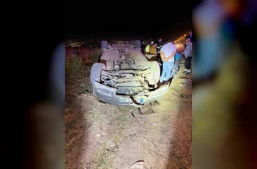 Batman’da otomobil takla attı: 1 yaralı 