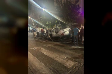 Batman’da otomobil takla attı: 2 yaralı 