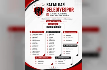 Battalgazi Belediyespor’da yeni dönem başladı 