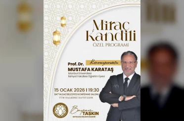 Battalgazi’de Miraç Kandili özel programı 