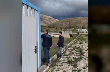 Bayburt’ta atık su arıtma tesisinde teknik inceleme yapıldı 