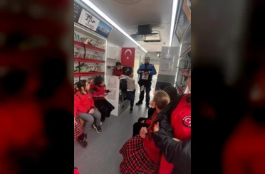 Bayburt’ta ‘Gezici Kütüphane’ köy köy geziyor 