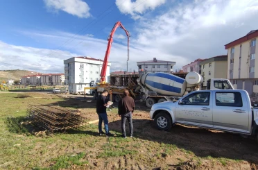 Bayburt’ta hazır beton tesisleri denetlendi 