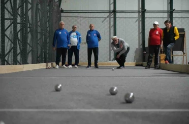 Bayburt’ta renkli görüntülere sahne olan bocce final müsabakası dostluk içinde tamamlandı 